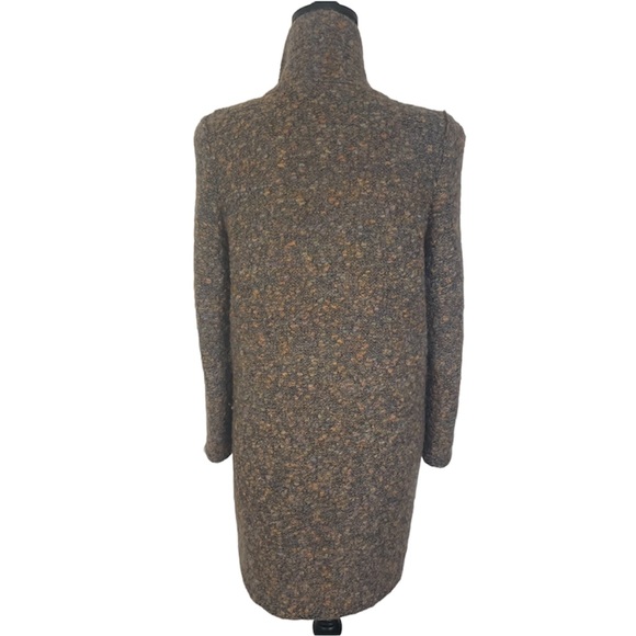 Vintage I.B.Diffusion Mohair Blend Attached Scarf Longline Sweater Size Medium - Picture 12 of 16